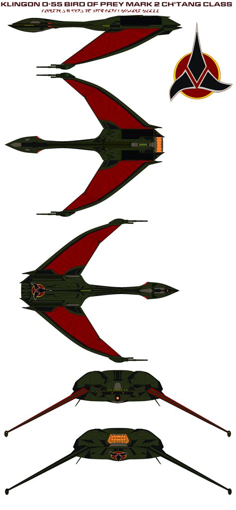 Klingon D 55 Bird Of Prey Star Trek Klingon Star Trek Starships