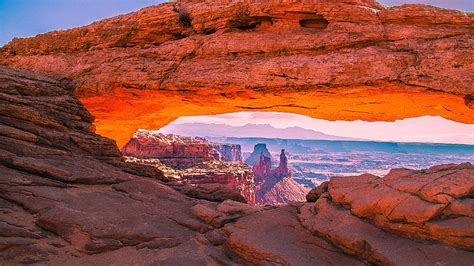 Hd Wallpaper Mesa Arch Moab Utah United States Canyonlands