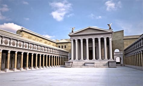 Forum Of Augustus Reconstruction Ancient Rome Rome Ancient Architecture