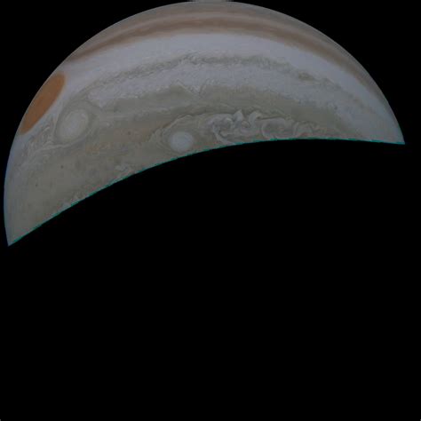 Juno Capture Deux énormes Tempêtes Sur Jupiter Agences Spatiales