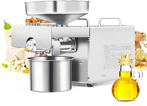 Amazon Com CGOLDENWALL 1500W Commercial Automatic Oil Press Machine