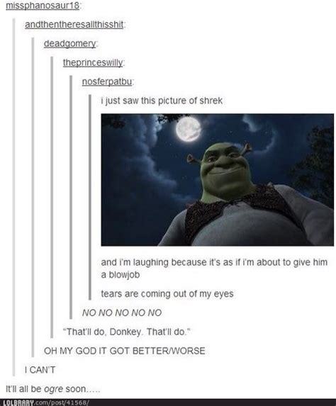 Insert Shrek Pun Here Tumblr Know Your Meme