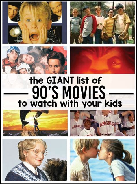 Here are more than 20 best films to watch with family and children. the Giant List of '90s Movies to Watch With Your Kids ...
