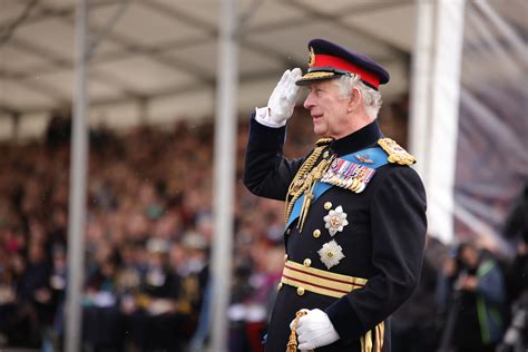 His Majesty The King Inspects Royal Military Academy Sandhursts
