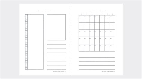 Print These Bullet Journal Diary Templates For 2019 From The 365 Bullet