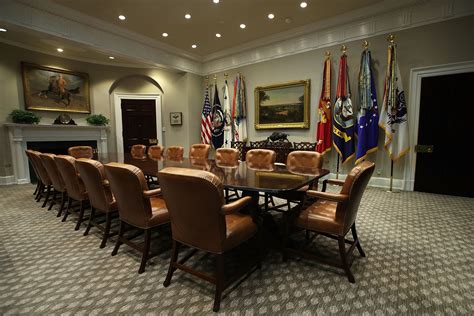 In Pictures The Oval Office And West Wing After Renovations At The
