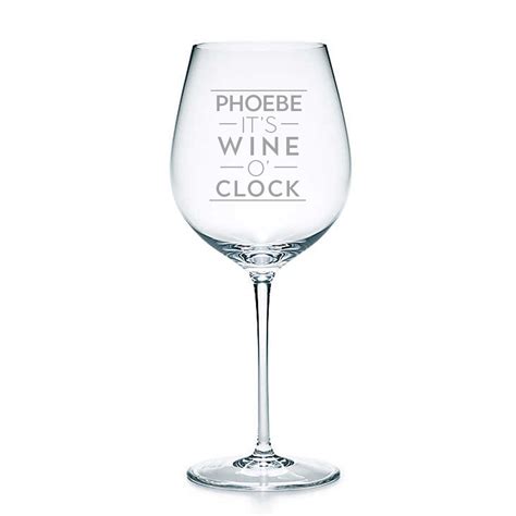 Personalised Wine Glass Laser Engraved Your Own Message Etsy Uk