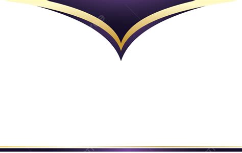 Royal Purple And Gold Certificate Border Vector Purple Gold Border