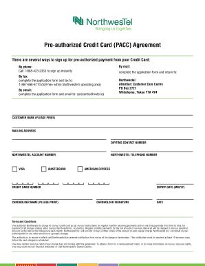 Pre authorized credit card payment agreement. Editable severance payment agreement - Fillable & Printable Online Forms to Download in Word ...