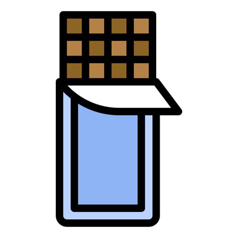 Barra De Chocolate Iconos Gratis De Comida
