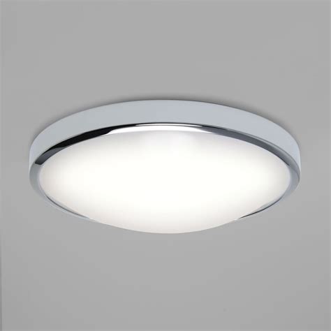 For more information on lumens click here. Astro 7831 Osaka LED Flush Ceiling Light Polished Chrome IP44