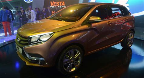 Ladas New Vesta And Xray Concepts In The Flesh From Moscow 45 Pics
