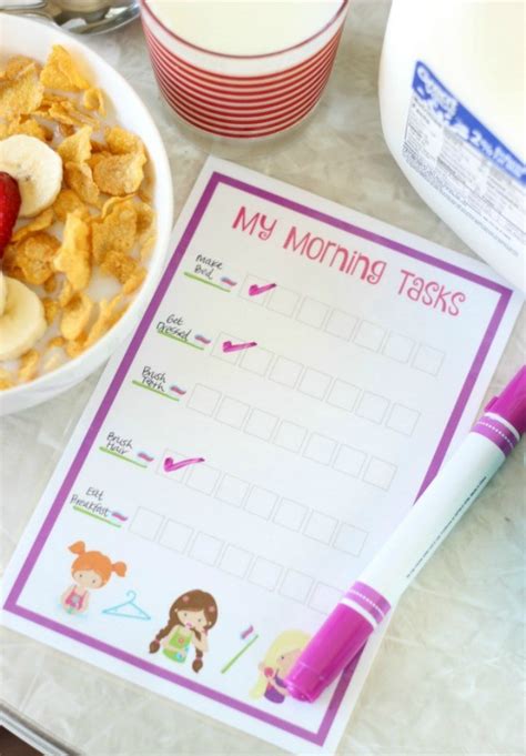 Kid Friendly 20 Chore Charts And Ideas For Kids See Vanessa Craft
