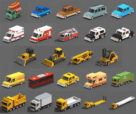 Cgtrader Pack Vehicles D Model Collection Daz D And Poses Stuffs My