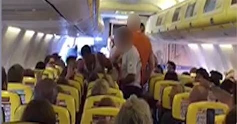 Drunken Brits Brawl On Ryanair Flight To Ibiza Then Fight With Police After Diverted Plane
