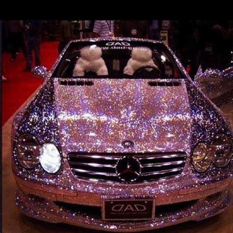 Think Pink Glitter Car Pretty Cars Girly Car