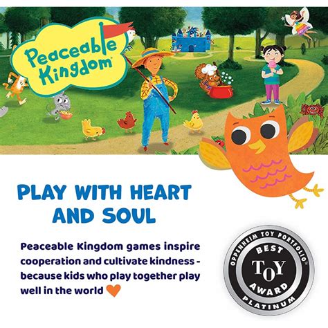 Peaceable Kingdom Cooperative Game Hoot Owl Hoot Babyonline