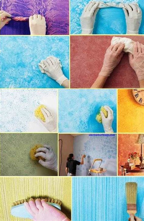 20 Diy Wall Texture Ideas