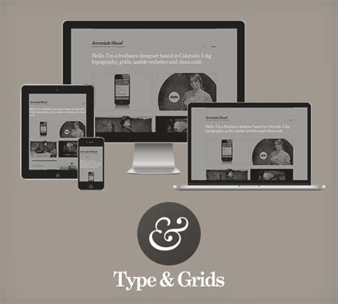 Type And Grids Free Responsive Html5 Template Idevie