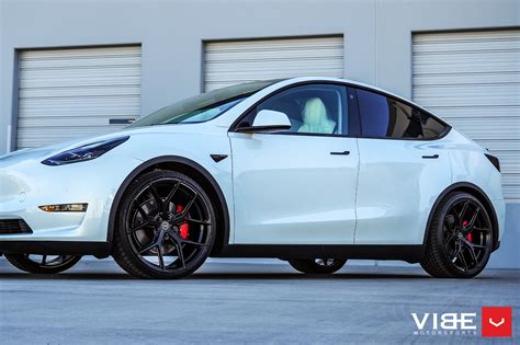 Tesla Model Y Hybrid Forged Series Hf 5 Vossen Wheels