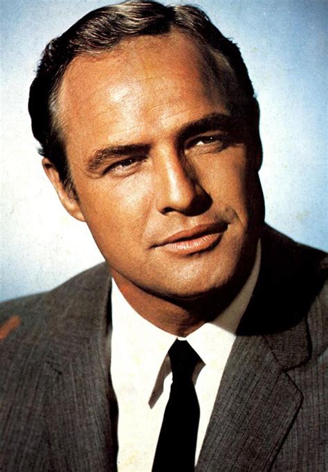 An actor's a guy, who if you ain't talking about him, ain't listening. Marlon Brando. Biografía. Famous people in English ...