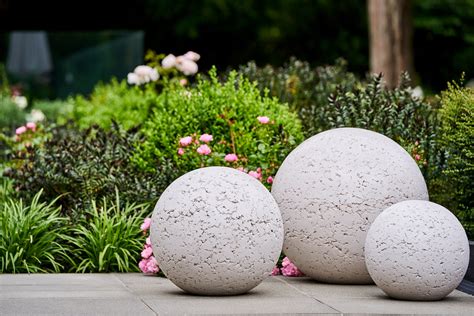 Spheres Concrete Garden Balls Solid Art
