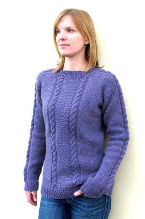 The style of the jumper is a raglan, which basically means that the top of the front, back and sleeves are shaped in a diagonal from the beginning of the when i am customising baby knitting patterns, i use the basic pattern and change the knitting stitch patterns to create my own unique jumper! Knitting Pure and Simple Women's Sweater Patterns - 1305 ...