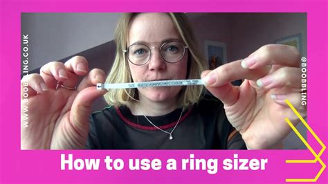 How To Use A Ring Sizer Youtube