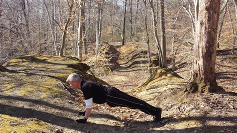 Mark Mellohusky Ground Workout Outdoor Training Pushups Bear Crawls