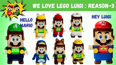Can Lego Luigi Use Power Ups Youtube