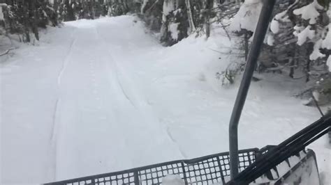 Breaking Trail In Deep Snow Youtube