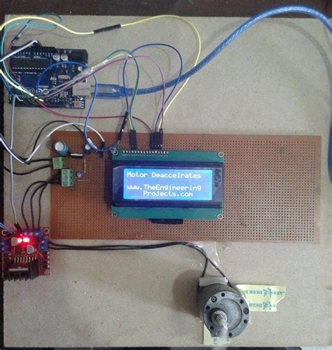 Dc Motor Speed Control Using Arduino The Engineering Projects
