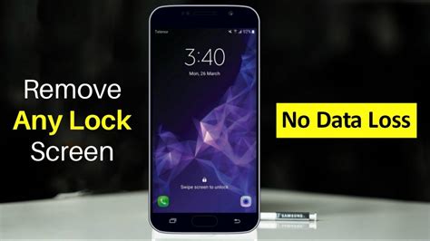 How To Unlock A Samsung Phone Without The Pattern