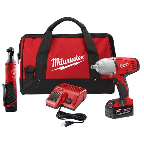 Home Depot Milwaukee M18m12 1218 Volt Lithium Ion Cordless 38 In