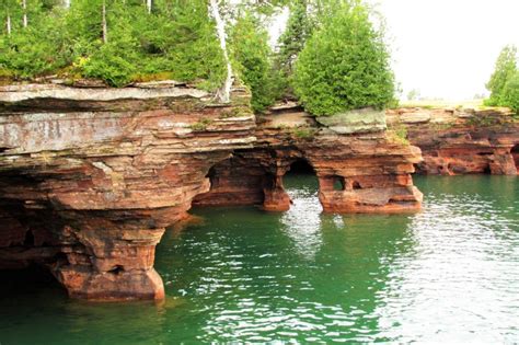 Sea Caves Apostle Islands National Lakeshore In Wisconsin Apostle