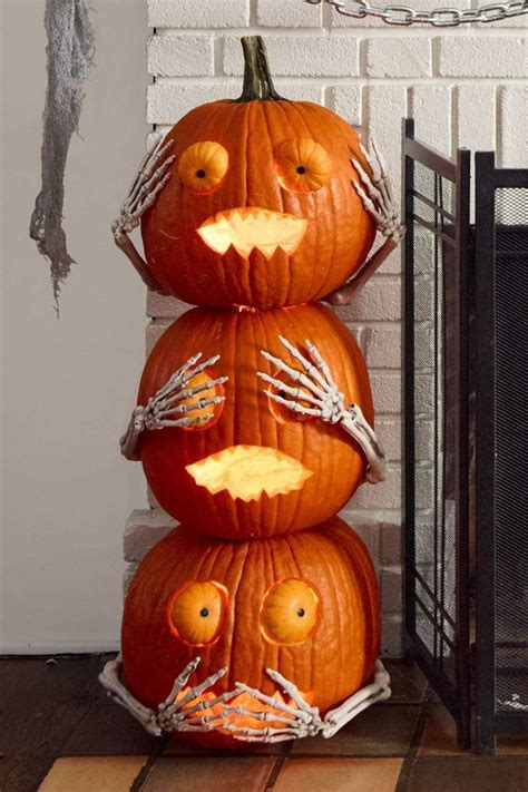 31 Amazing Pumpkin Halloween Carving Ideas You Need To Try Diy Halloween Decorations