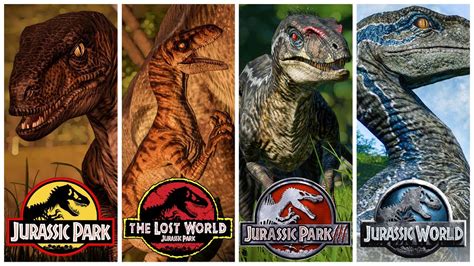 Every Raptor Generation Hunting Jurassic World Evolution Youtube