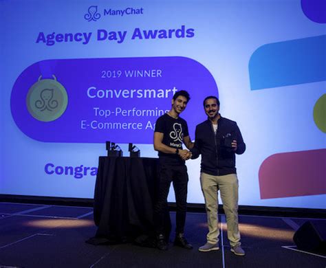 Conversations 2019 Agency Awards Recap Manychat Blog