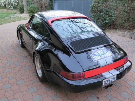 Porsche 911 Coupe 1990 Black For Sale Wp0ab2969ls450515 1990 Porsche