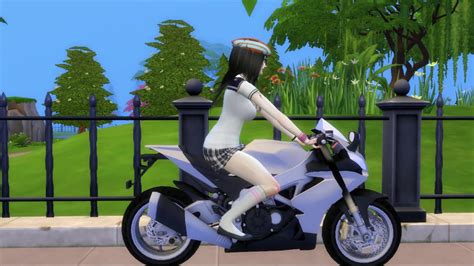 The Sims 4 Cc Set Bike Motosport Aprillia And Honda Cb By Waronk Youtube