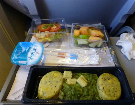 Read more about our experiences. KLM, Economy Class | Airline food: First Class vs Economy ...