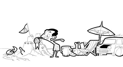 Mr Bean Coloring Pages At Getdrawings Free Download