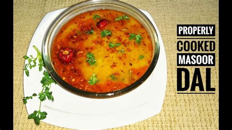 Masoor Dal Punjabi Style Dal Fry Daal Tadka Punjabi How To Make
