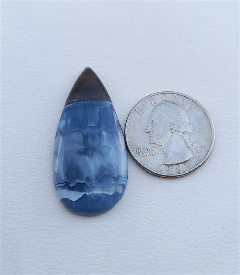 Nice Owyhee Blue Opal 41x29x5mm 23 Cts Owyhee Blue Opal Etsy