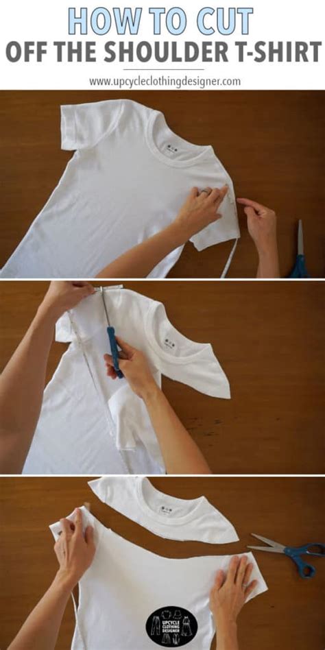 How To Cut Off The Shoulder T Shirt Fashion Wanderer Heading