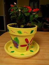 Clay Flower Pot Holders
