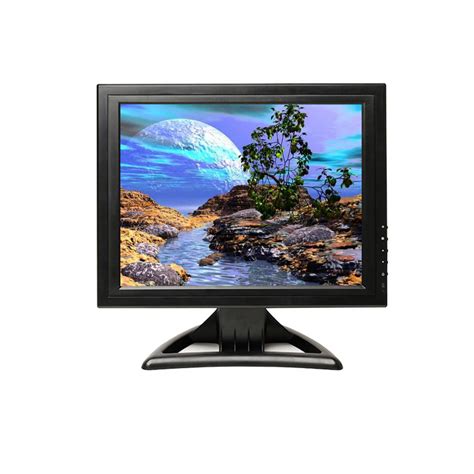 High Resolution 1024768 15 Inch Led Monitor 10 Points Capacitive Touch