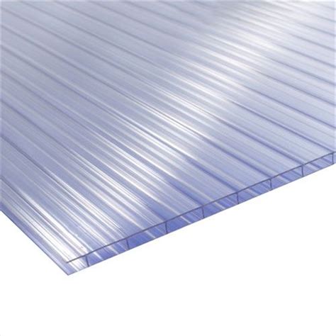 10mm Clear Multiwall Polycarbonate Sheet 3000 X 700mm Morgan Supplies Gloucester