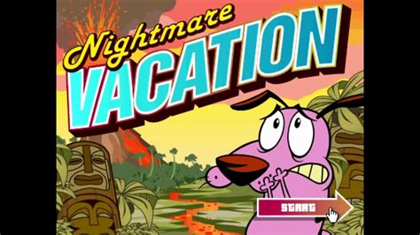 Cartoon Network Games Courage The Cowardly Dog Nightmare Vacation