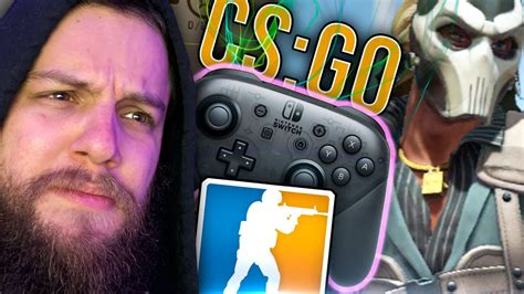 Jugador de CSGO con mas de 5000 HORAS juega con MANDO | CS:GO - YouTube